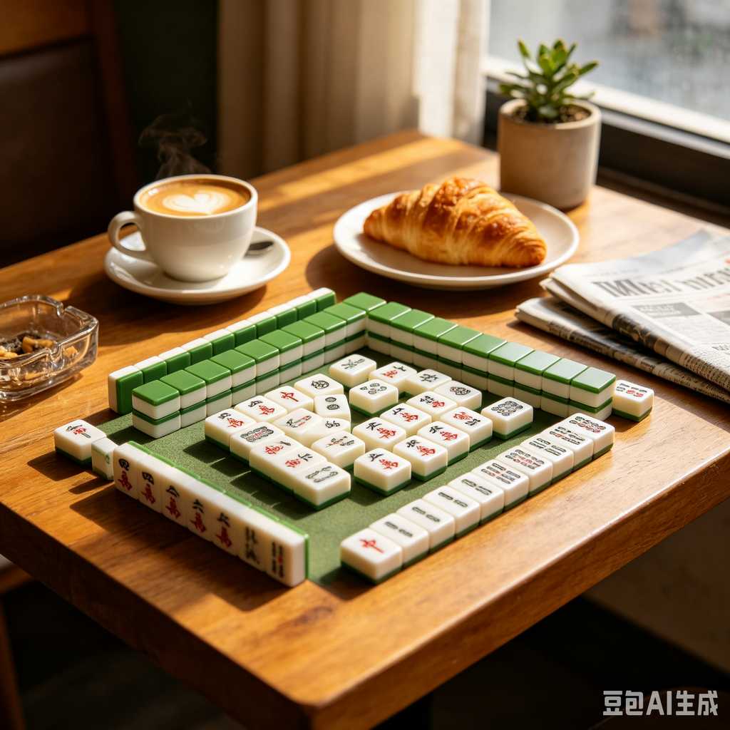 smooth print surface mahjong tiles